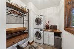 Convenient on-site laundry for longer stays 